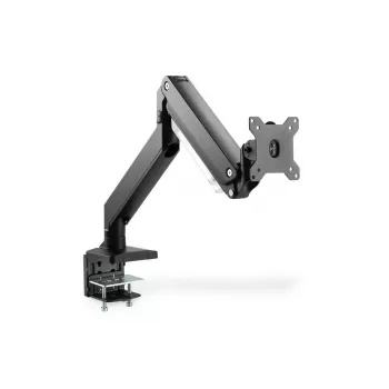 Uchwyt biurkowy DIGITUS Single Gas Spring do monitora 35 cali, maks. 15 kg, czarny