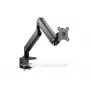 Uchwyt biurkowy DIGITUS Single Gas Spring do monitora 35 cali, maks. 15 kg, czarny