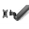 Uchwyt biurkowy DIGITUS Single Gas Spring do monitora 35 cali, maks. 15 kg, czarny