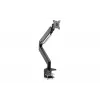 Uchwyt biurkowy DIGITUS Single Gas Spring do monitora 35 cali, maks. 15 kg, czarny