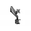 Uchwyt biurkowy DIGITUS Single Gas Spring do monitora 35 cali, maks. 15 kg, czarny