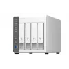QNAP TS-433 NAS Tower ARM Cortex-A55 4 GB 0 TB QNAP QTS Biały