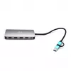 i-tec USB 3.0 USB-C/Thunderbolt 3x Display Metal Nano Dock z LAN + Power Delivery 100 W