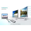 i-tec USB 3.0 USB-C/Thunderbolt 3x Display Metal Nano Dock z LAN + Power Delivery 100 W