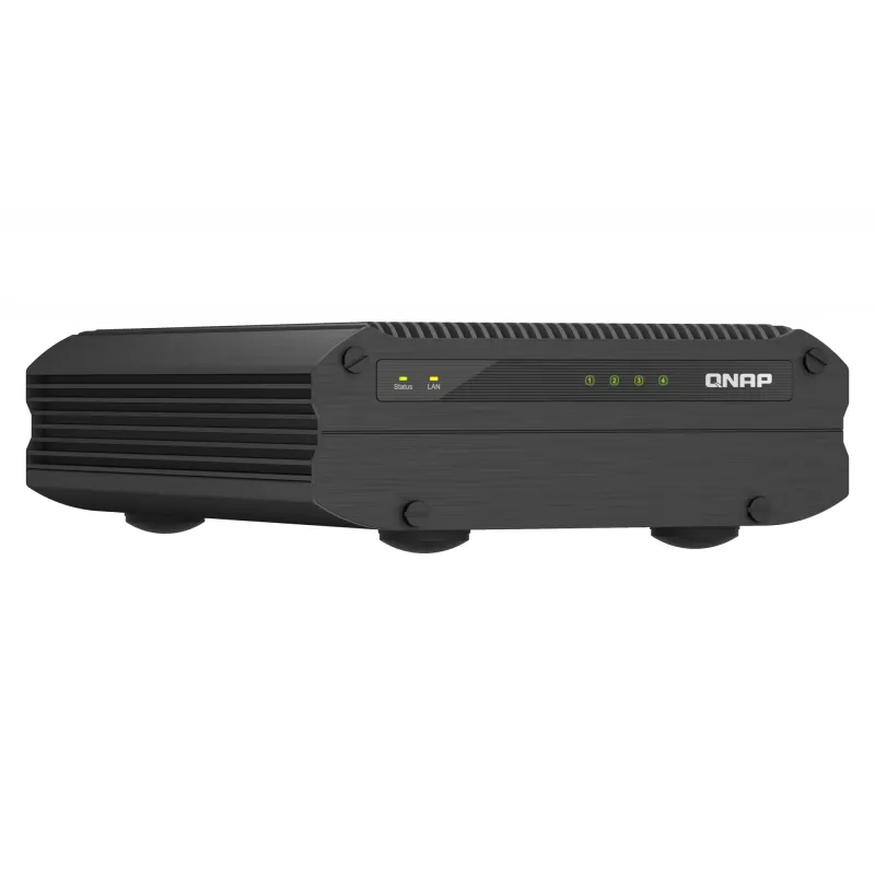 QNAP TS-I410X NAS Tower Intel Atom® x6425E 8 GB 0 TB QNAP QTS Czarny