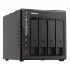 QNAP TS-453E NAS Tower Intel® Celeron® J6412 8 GB 0 TB QNAP QTS Czarny