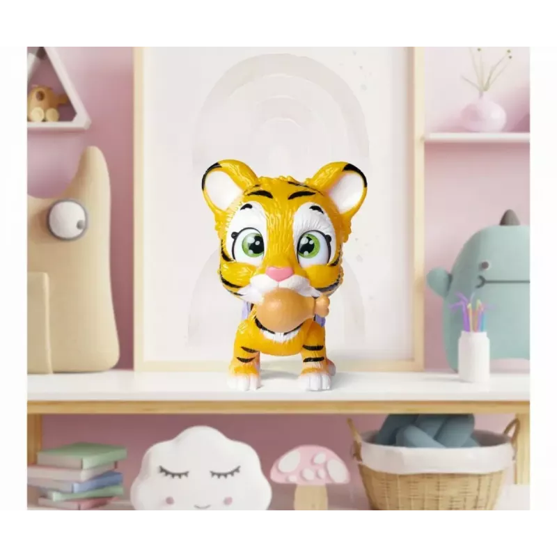 Figurka kolekcjonerska SIMBA Tygrys (model 105953575) — mała, szczegółowa figurka zwierzęcia