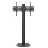 Uchwyt do telewizora wolnostojący TECHLY ICA-TR27 na ekrany 32–55 cali (81,3–139,7 cm), VESA 100x100–600x400, odchylanie -15–0°, maks. obciążenie 40 kg, czarny
