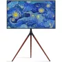 Stojak podłogowy do telewizora TECHLY ICA-TR18SAM na 45 cali–65 cali (114,3–165,1 cm), VESA 200x200–600x400, udźwig 32 kg, orzech