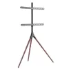 Stojak podłogowy do telewizora TECHLY ICA-TR18SAM na 45 cali–65 cali (114,3–165,1 cm), VESA 200x200–600x400, udźwig 32 kg, orzech