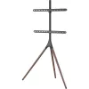 Stojak podłogowy do telewizora TECHLY ICA-TR18SAM na 45 cali–65 cali (114,3–165,1 cm), VESA 200x200–600x400, udźwig 32 kg, orzech
