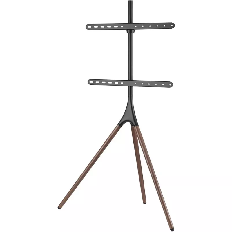 Stojak podłogowy do telewizora TECHLY ICA-TR18SAM na 45 cali–65 cali (114,3–165,1 cm), VESA 200x200–600x400, udźwig 32 kg, orzech