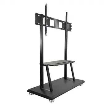 Przenośny stojak podłogowy TECHLY Signage Display Mount ICA-TR31 do ekranów 55–120 cali, VESA 1200x600, maks. obciążenie 150 kg, czarny