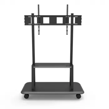 Przenośny stojak podłogowy TECHLY Signage Display Mount ICA-TR31 do ekranów 55–120 cali, VESA 1200x600, maks. obciążenie 150 kg, czarny