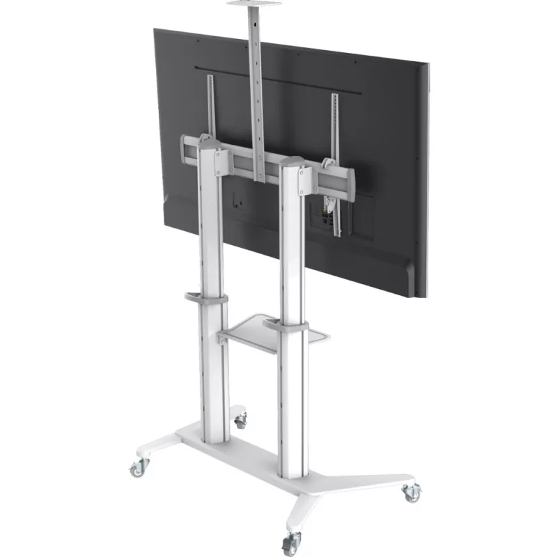 Wózek/stojak multimedialny Techly ICA-TR49W biały do płaskiego panelu