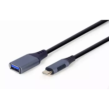 Kabel GEMBIRD USB 3.0 OTG Type-C na USB Type-A (CM/AF), Space szary