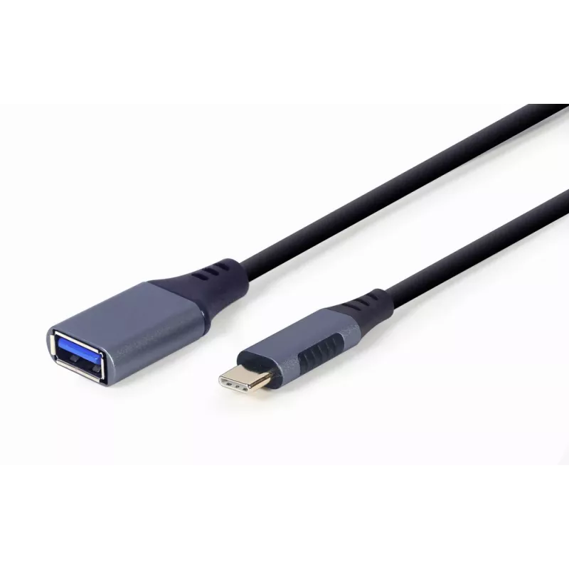 Kabel GEMBIRD USB 3.0 OTG Type-C na USB Type-A (CM/AF), Space szary