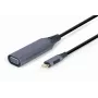Adapter wyświetlacza GEMBIRD USB Type-C na VGA, 15 cm, gwiezdna szarość
