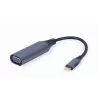 Adapter wyświetlacza GEMBIRD USB Type-C na VGA, 15 cm, gwiezdna szarość