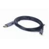 Adapter kabla wideo Gembird CC-USB3C-DPF-01-6 1.8 m USB Type-C DisplayPort