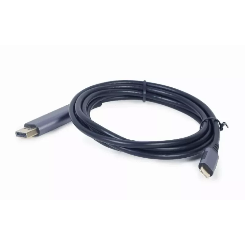 Adapter kabla wideo Gembird CC-USB3C-DPF-01-6 1.8 m USB Type-C DisplayPort