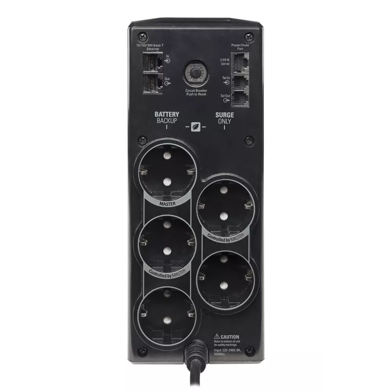 APC Back-UPS PRO BR900G-GR - 900VA, 5x gniazdo Schuko, USB, Line-Interactive, 0.9 kVA, 540 W, 156 V, 300 V, 50/60 Hz