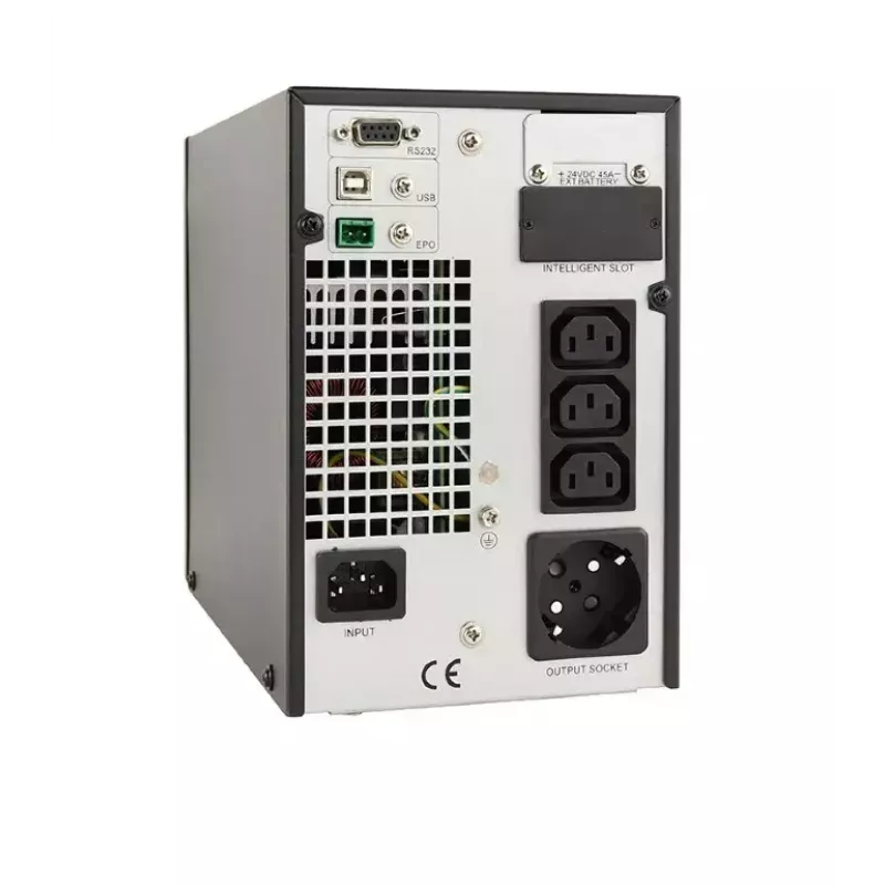 Gembird EG-UPSO-1000 UPS Double-conversion 1 kVA 900 W 4 gniazda AC