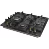 Płyta gazowa Gorenje GW6D42CLB Czarna Do zabudowy 60 cm Gaz 4 strefy