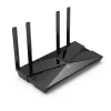Router TP-Link AX1800 Dual Band Wi-Fi 6, Wi-Fi 6 (802.11ax), Dwuzakresowy (2,4 GHz / 5 GHz), Ethernet LAN, Czarny, Router biurkowy
