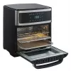 Piekarnik frytkownicy gorącym powietrzem Adler AD 6309 13 l 2500 W Czarny/Srebrny, sterowanie dotykowe, rożen