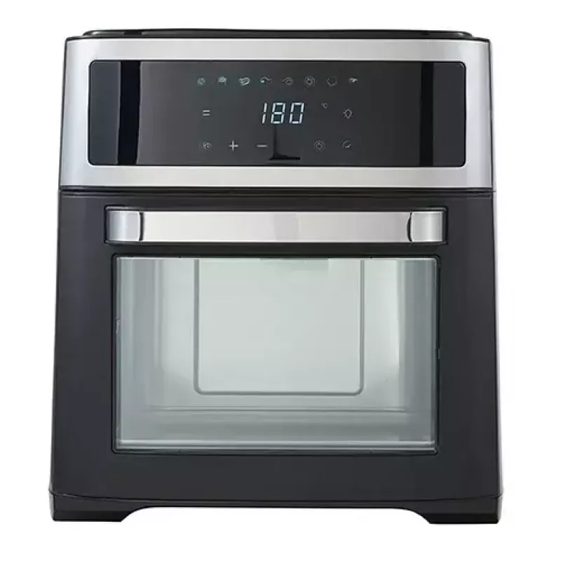 Piekarnik frytkownicy gorącym powietrzem Adler AD 6309 13 l 2500 W Czarny/Srebrny, sterowanie dotykowe, rożen
