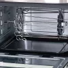 Piekarnik frytkownicy gorącym powietrzem Adler AD 6309 13 l 2500 W Czarny/Srebrny, sterowanie dotykowe, rożen