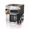 Piekarnik frytkownicy gorącym powietrzem Adler AD 6309 13 l 2500 W Czarny/Srebrny, sterowanie dotykowe, rożen