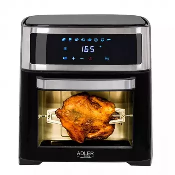 Adler AD 6309 piekarnik beztłuszczowy (airfryer), 13 l, 1700 W, stal nierdzewna / czarny