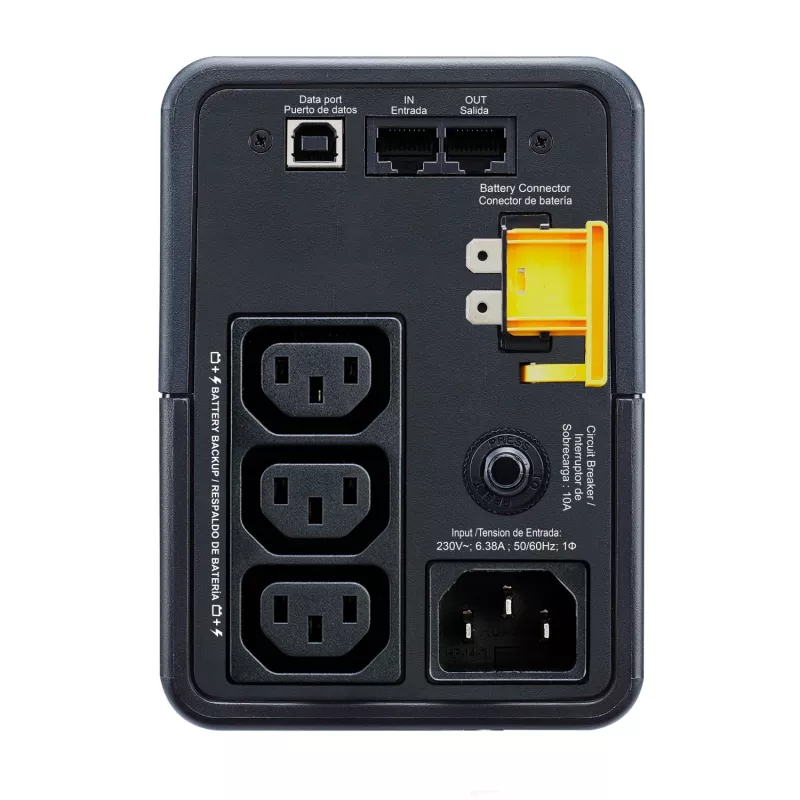 APC Back-UPS 500VA, 230V, AVR, gniazda IEC