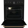 Gorenje GECS6B71CLB Wolnostojąca kuchenka Elektryczna płyta ceramiczna Czarny