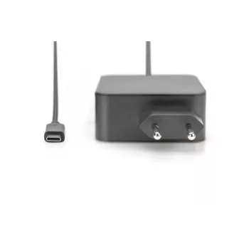 Ładowarka do notebooka USB-C Digitus DA-10071 65W, wewnętrzna, AC, czarna