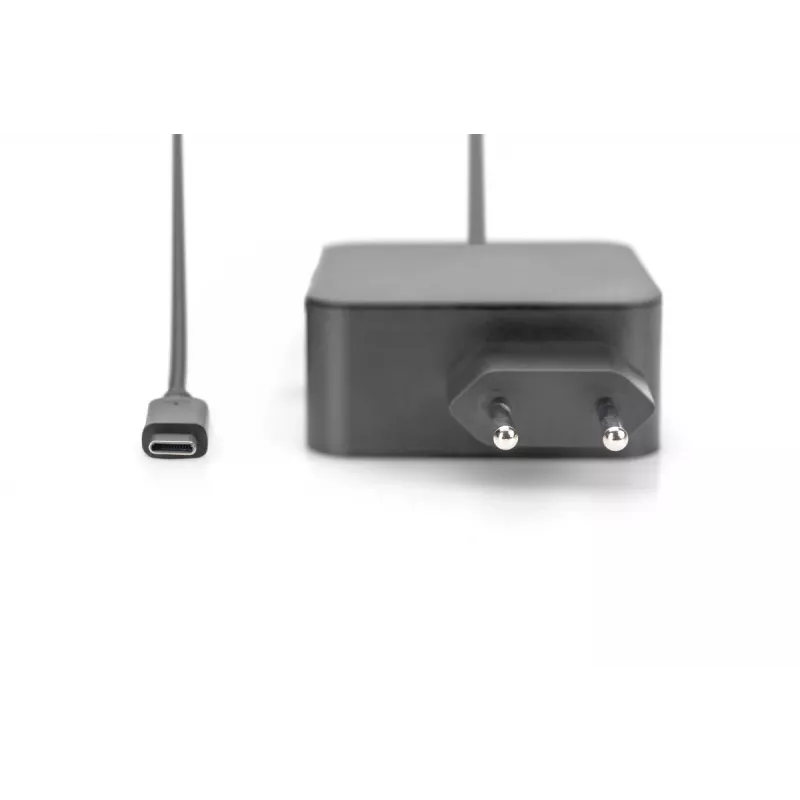 Ładowarka do notebooka USB-C Digitus DA-10071 65W, wewnętrzna, AC, czarna