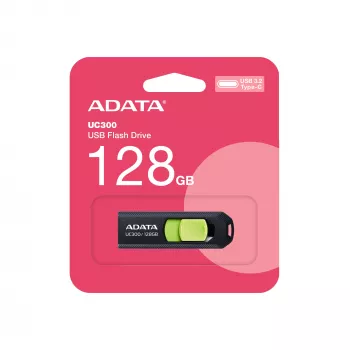 ADATA ACHO-UC300-128G-RNB pamięć USB 128 GB USB Type-C 3.2 Gen 1 (3.1 Gen 1) Czarny