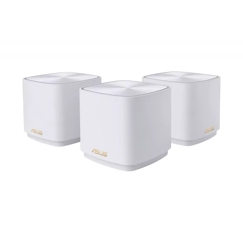 ASUS ZenWiFi XD5 (W-3-PK) Dwuzakresowy (2,4 GHz / 5 GHz) Wi-Fi 6 (802.11ax) Biały 2 wewnętrzne