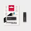 Card Reader Axagon CRE-S2N USB 3.2 Gen 1 Type-A Czarny