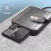 Czytnik kart Axagon CRE-S3 zewnętrzny USB-A 3.2 Gen 1 3 gniazda i LUN SD/microSD/CF USB 3.2 Gen 1 (3.1 Gen 1) Type-A Szary