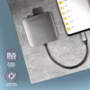 Czytnik kart pamięci Axagon CRE-S3C, aluminiowy, szybki USB-C 3.2 Gen 1, 3 gniazda, UHS-II