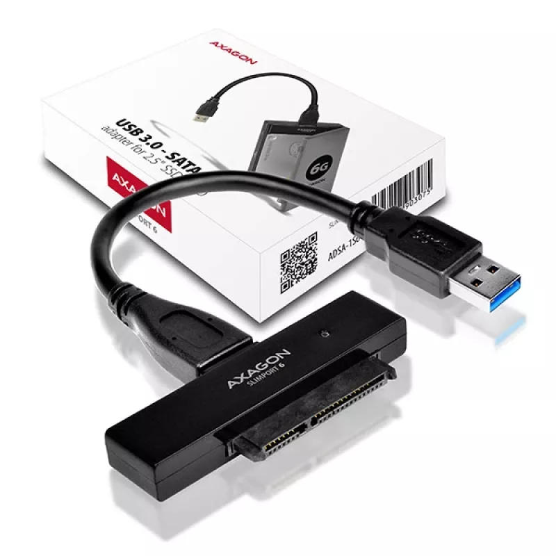 Axagon ADSA-1S6 USB 3.0 - 2.5 cala HDD SATA