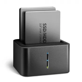 Axagon ADSA-D25 SuperSpeed USB DUAL 2,5-calowa stacja dokująca MINI SSD/HDD
