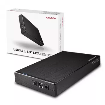 Axagon EE35-XA3 kompaktowa aluminiowa obudowa zewnętrzna USB 3.2 Gen 1 SATA dla dysków 3,5 cala