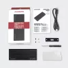 Axagon EEM2-GTR Zewnętrzna metalowa obudowa USB-C 3.2 Gen 2 dla dysków M.2 NVMe