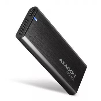 Obudowa SSD Axagon EEM2-SBC USB-C 3.2 Gen 2 Czarna M.2