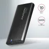 Obudowa SSD Axagon EEM2-SBC USB-C 3.2 Gen 2 Czarna M.2
