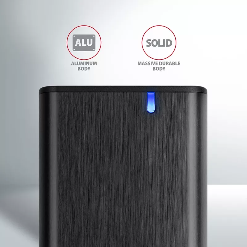 Obudowa SSD Axagon EEM2-SBC USB-C 3.2 Gen 2 Czarna M.2